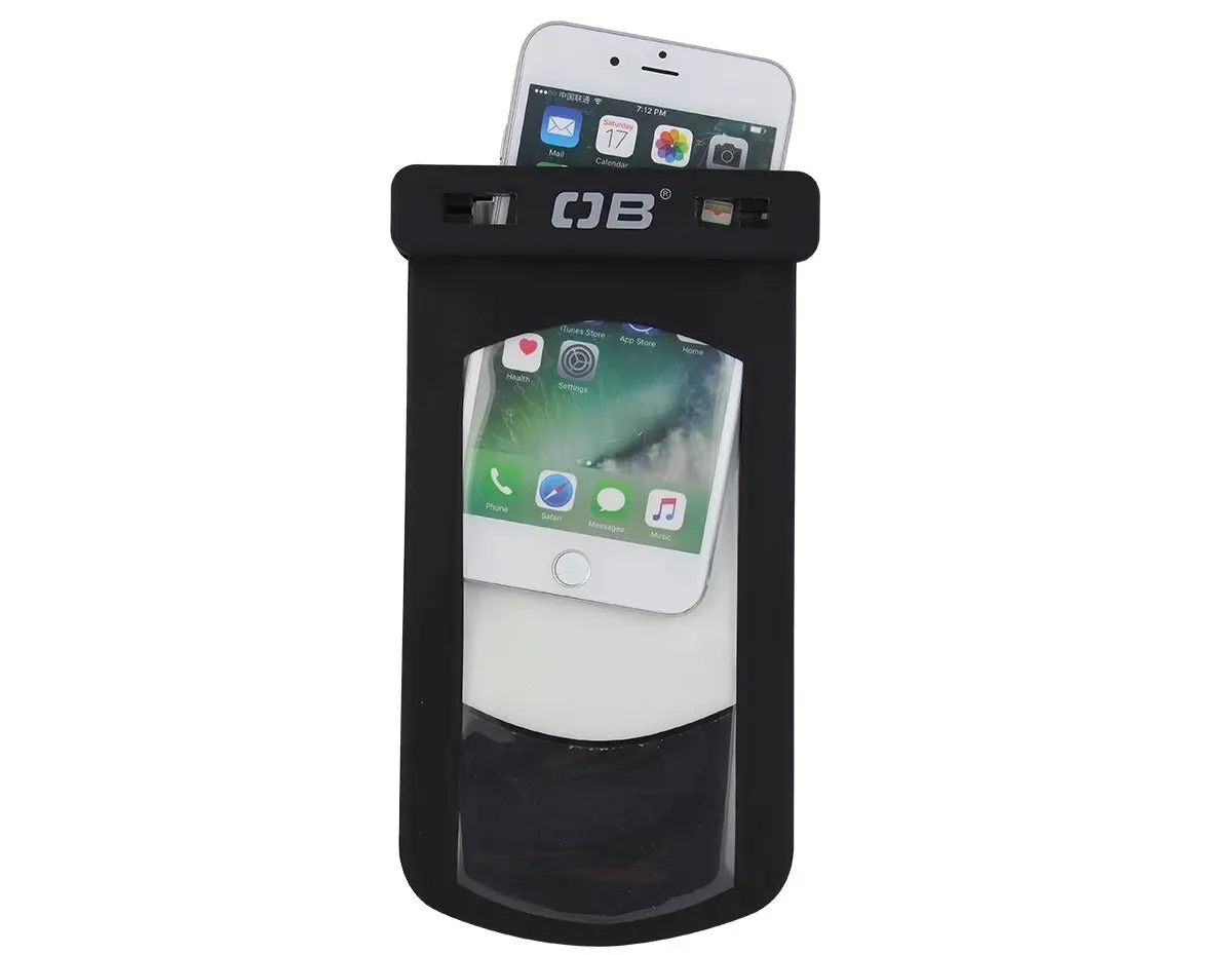 Overboard Large Waterproof Phone Case | Black Submersible