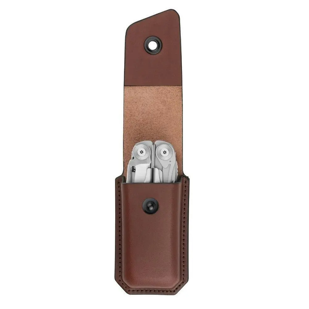 Leatherman Sheath Ainsworth Premium Leather Brown Large | Surge Supertool Signal