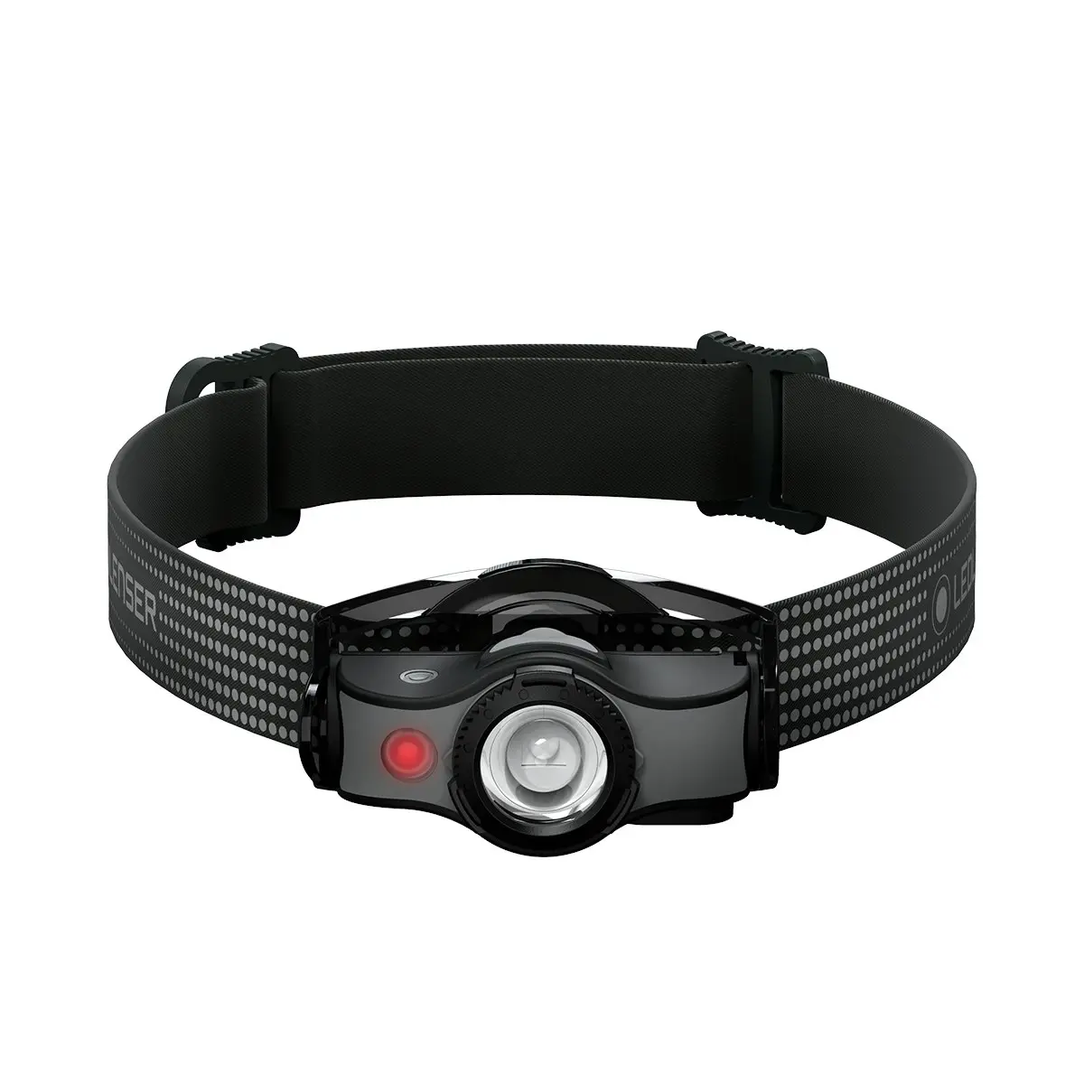 Led Lenser MH3 Headlamp 200 Lumens Head Torch Black & Grey