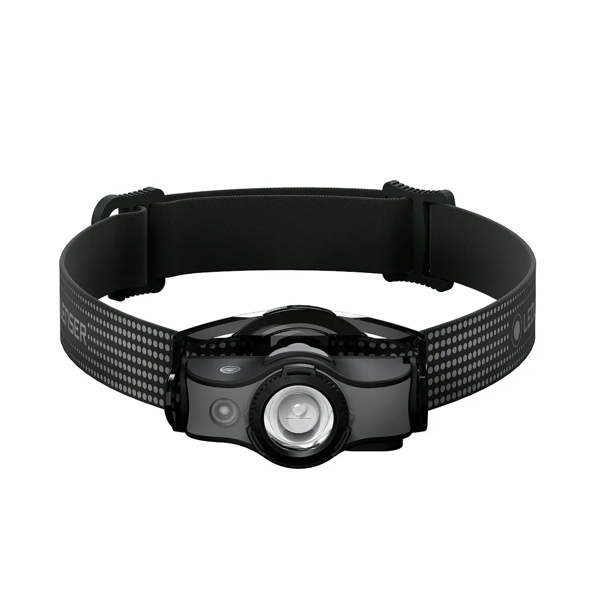 Led Lenser MH3 Headlamp 200 Lumens Head Torch Black & Grey