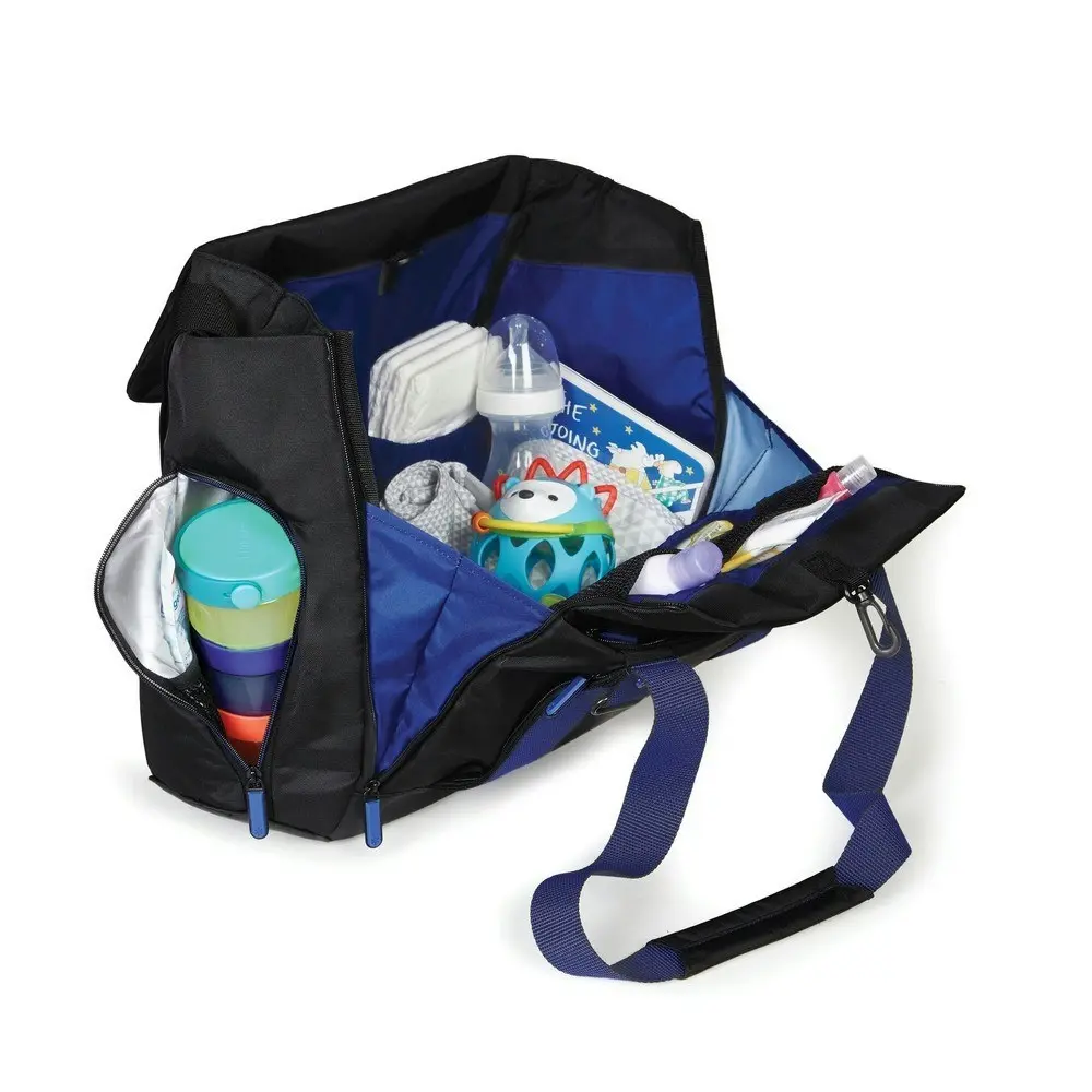 New Skip Hop ALL ACCESS TOTE Nappy Diaper Bag & Storage Container Set BLACK Skiphop SH204200