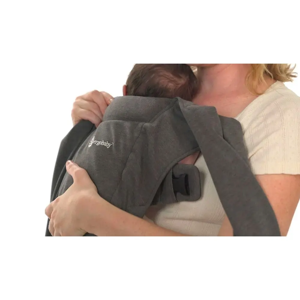 Ergobaby Embrace Cozy Newborn Baby Carrier | Heather Grey