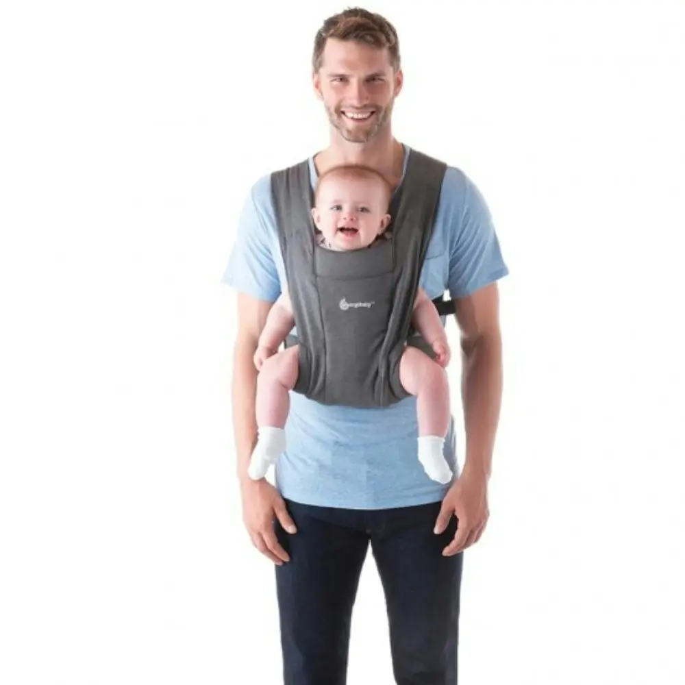 Ergobaby Embrace Cozy Newborn Baby Carrier | Heather Grey