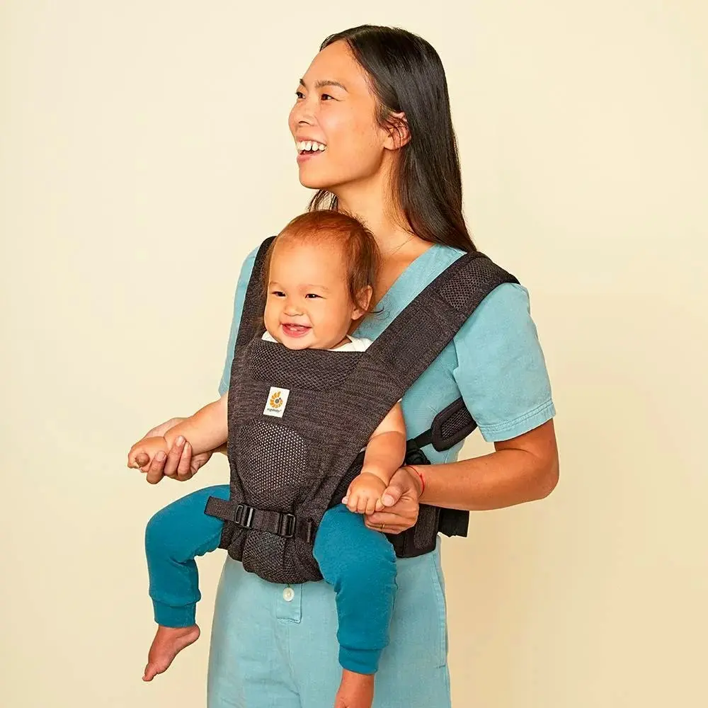 Ergobaby Aerloom Newborn Baby Carrier | Black