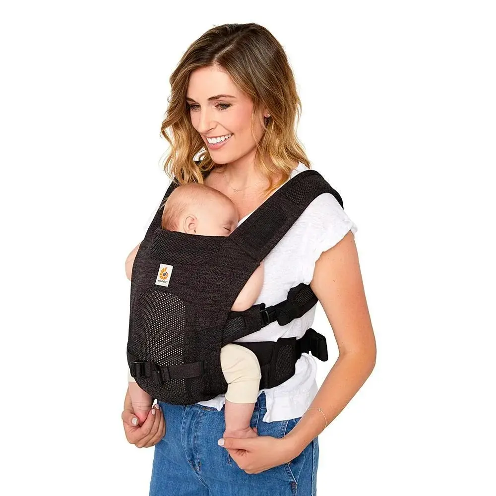 Ergobaby Aerloom Newborn Baby Carrier | Black