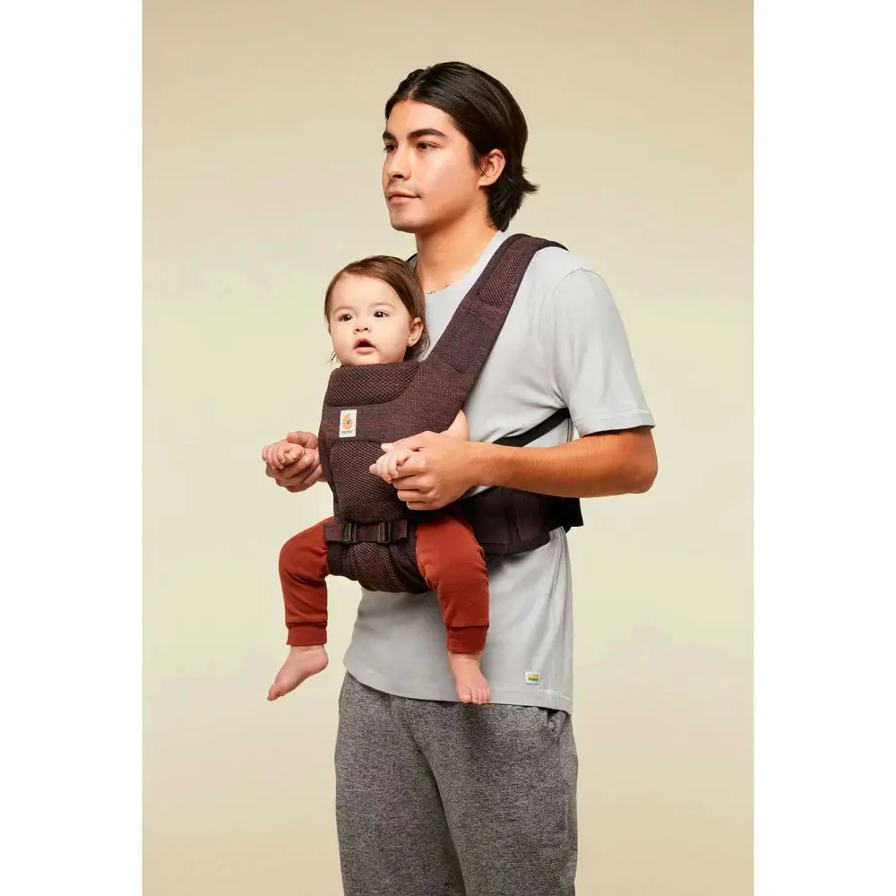 Ergobaby Aerloom Newborn Baby Carrier | Black Pearl