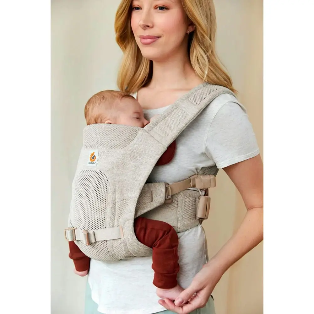 Ergobaby Aerloom Newborn Baby Carrier | Sand