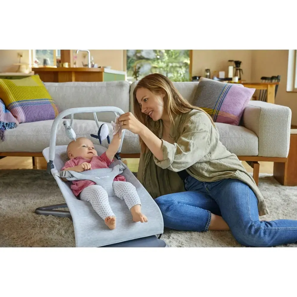 Ergobaby Evolve 3 in 1 Bouncer | Light Grey