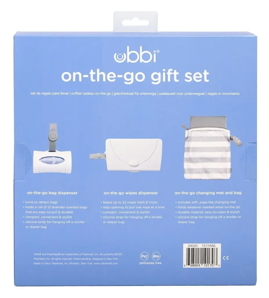 Ubbi On The Go Gift Set