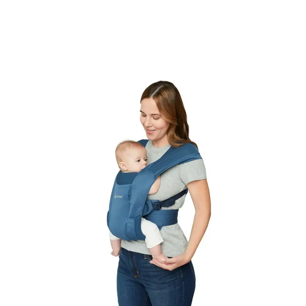 Ergobaby Embrace Soft Air Mesh Newborn Baby Carrier | Blue