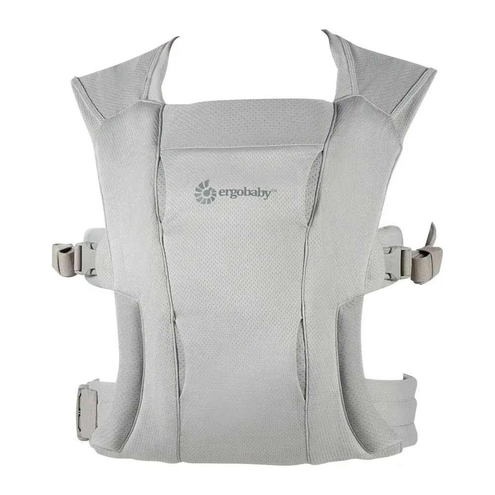 Ergobaby Embrace Soft Air Mesh Newborn Baby Carrier | Soft Grey