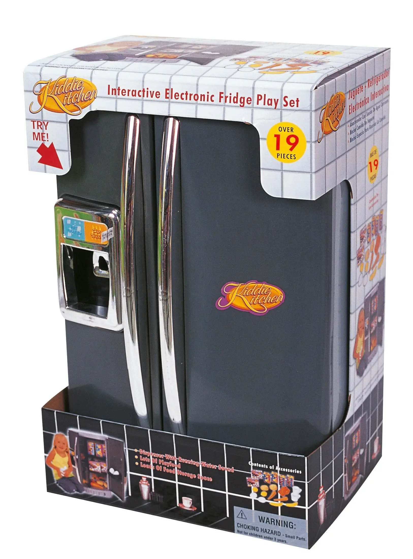 Interactive Electronic Fridge Playset