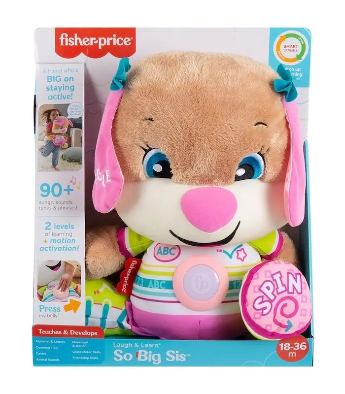 Fisher-Price Laugh and Learn So Big Sis Musical Pup