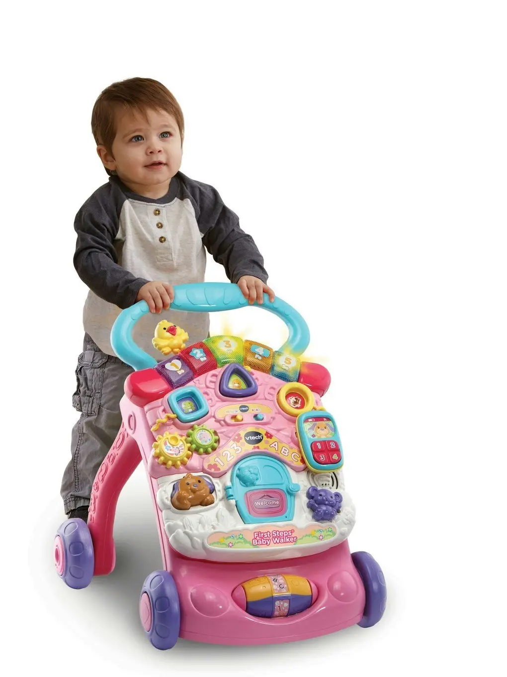 VTech First Steps Baby Walker Pink | 80-505653