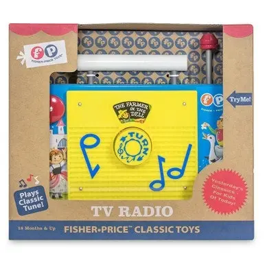 Fisher Price Retro Tv Radio