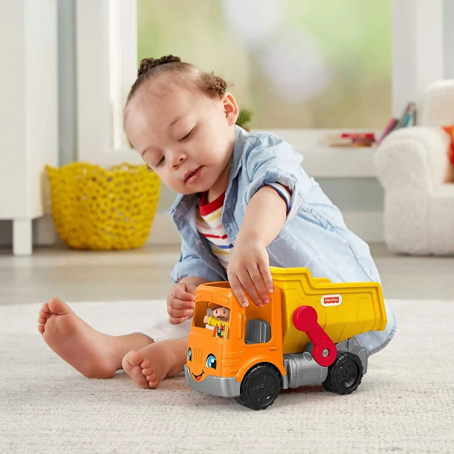 Fisher-Price Little People Work Together Dump Truck Toy