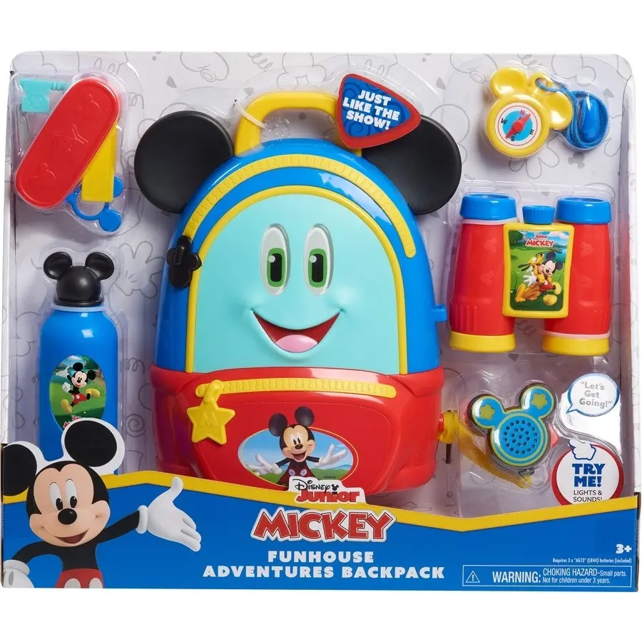 Disney Junior Mickey Mouse Funhouse Adventures Backpack