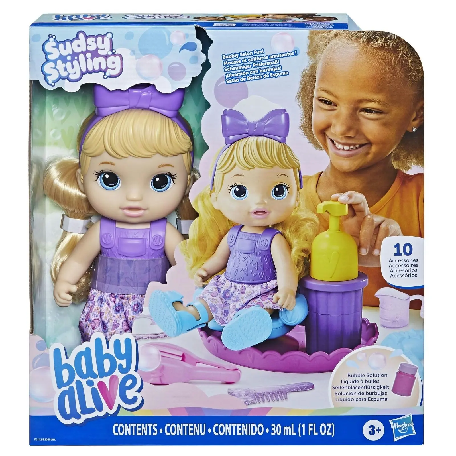 Baby Alive Sudsy Salon Blond