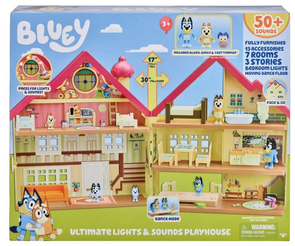 Bluey Ultimate Lights & Sounds Playhouse