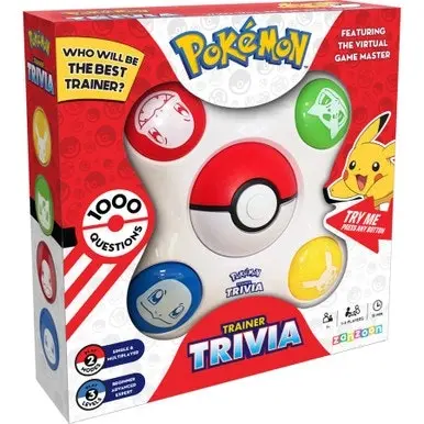 Pokemon Trainer Electronic Trivia Game