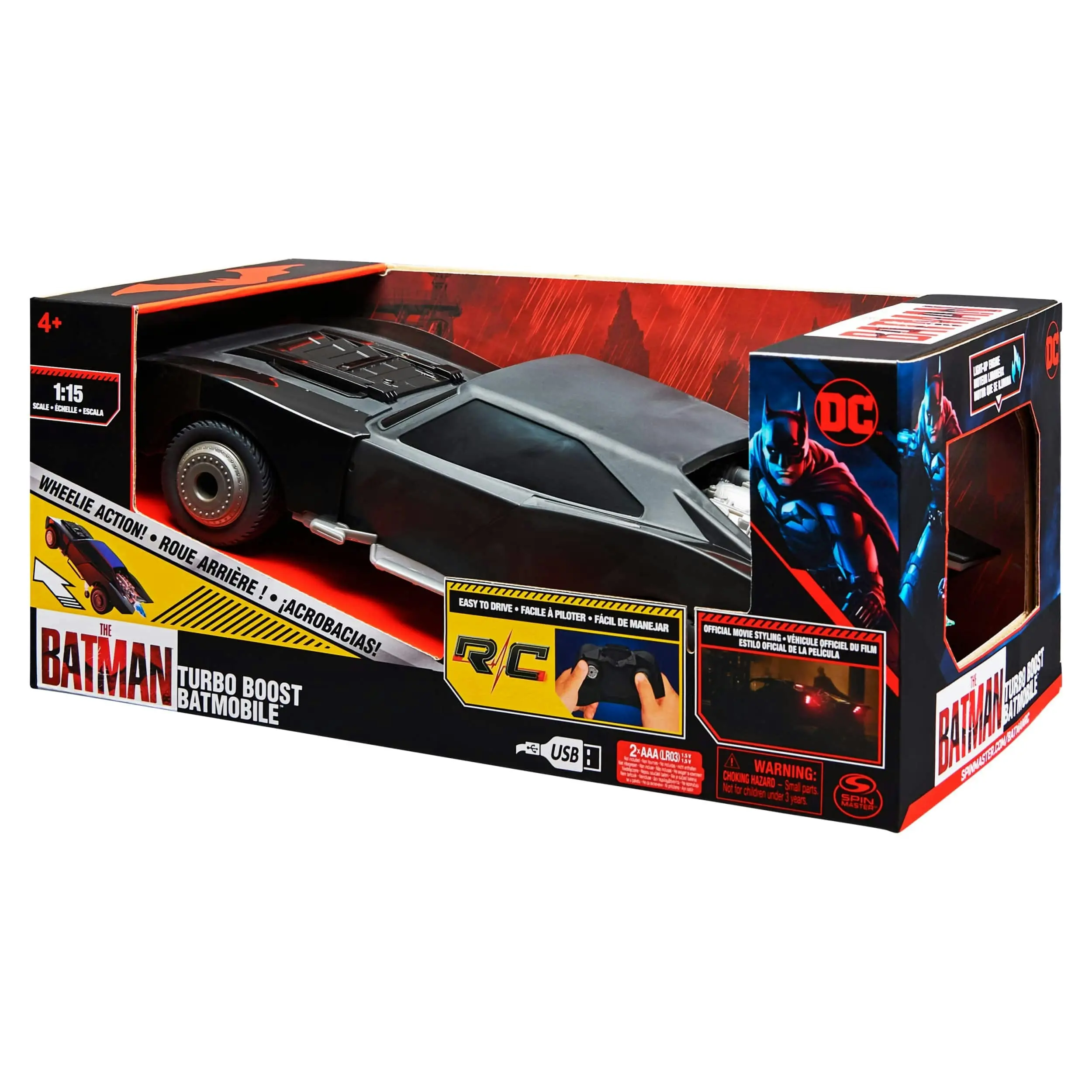 Batman Movie Turbo-Boost Movie Batmobile