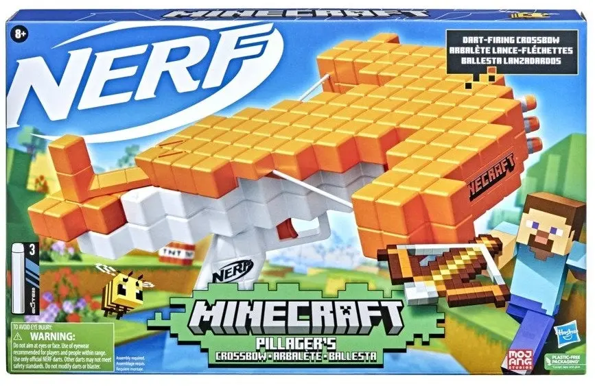 Nerf Minecraft Pillager's Crossbow