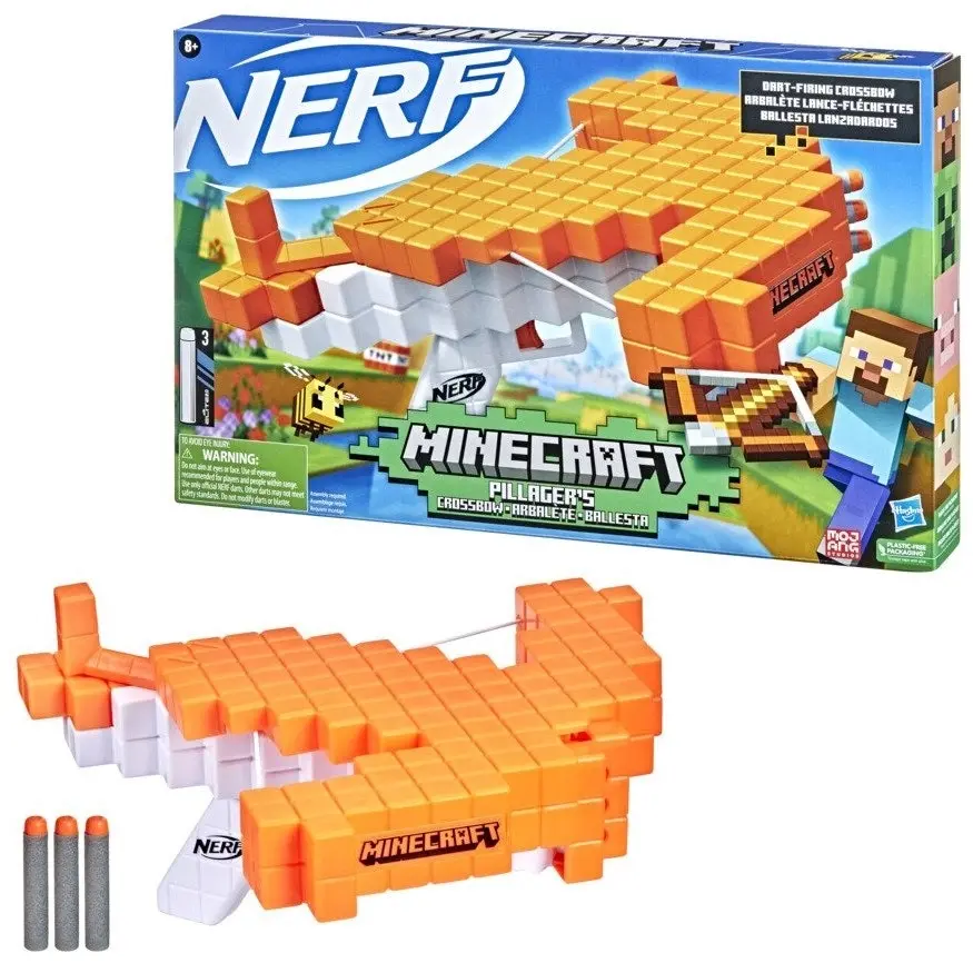 Nerf Minecraft Pillager's Crossbow