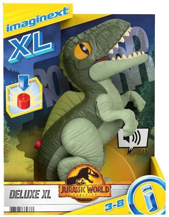 Imaginext Jurassic World Deluxe Growlin' Giga XL Dino