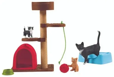 Schleich Playtime for cute cats