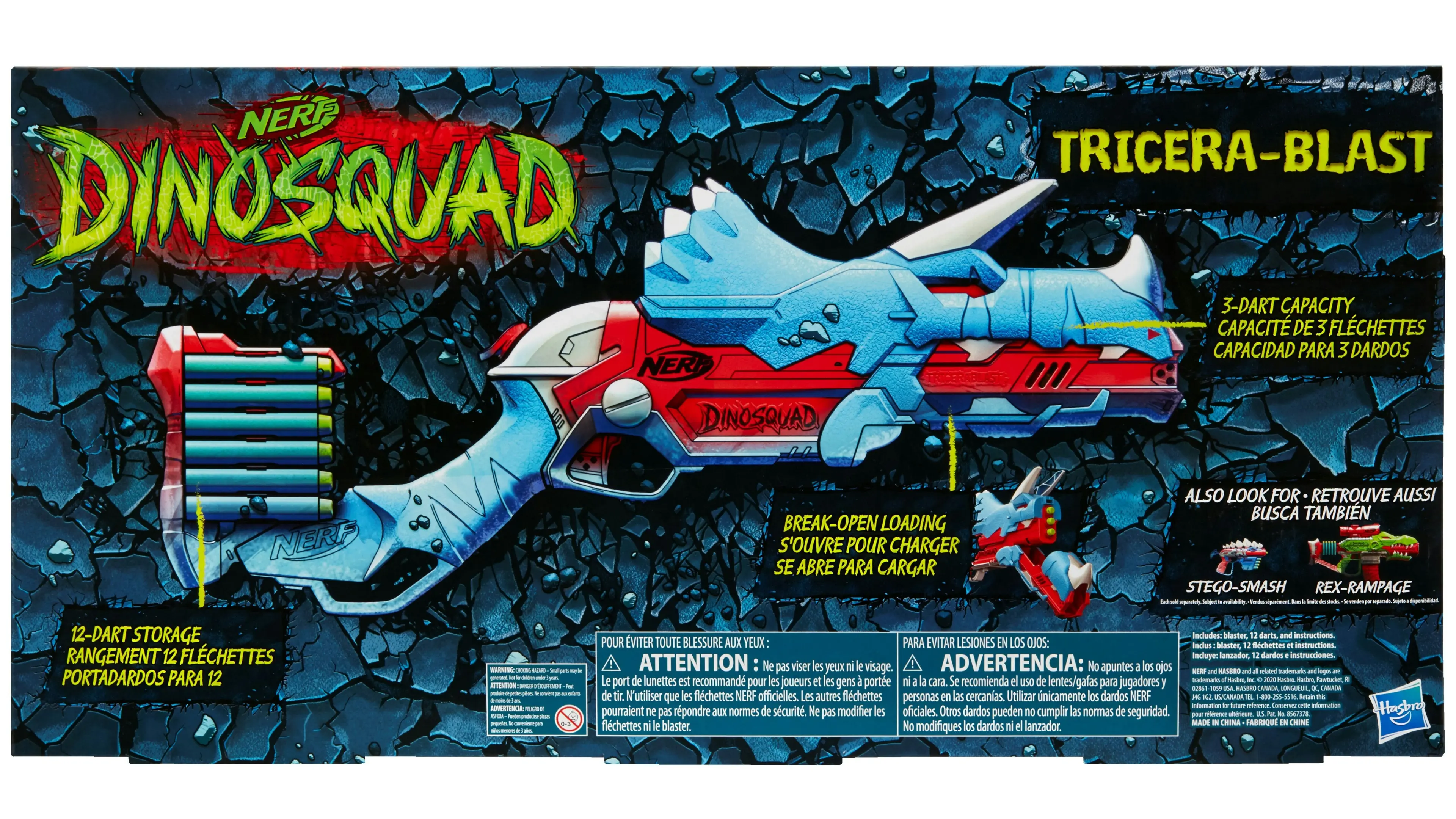 Nerf DinoSquad Tricera-blast