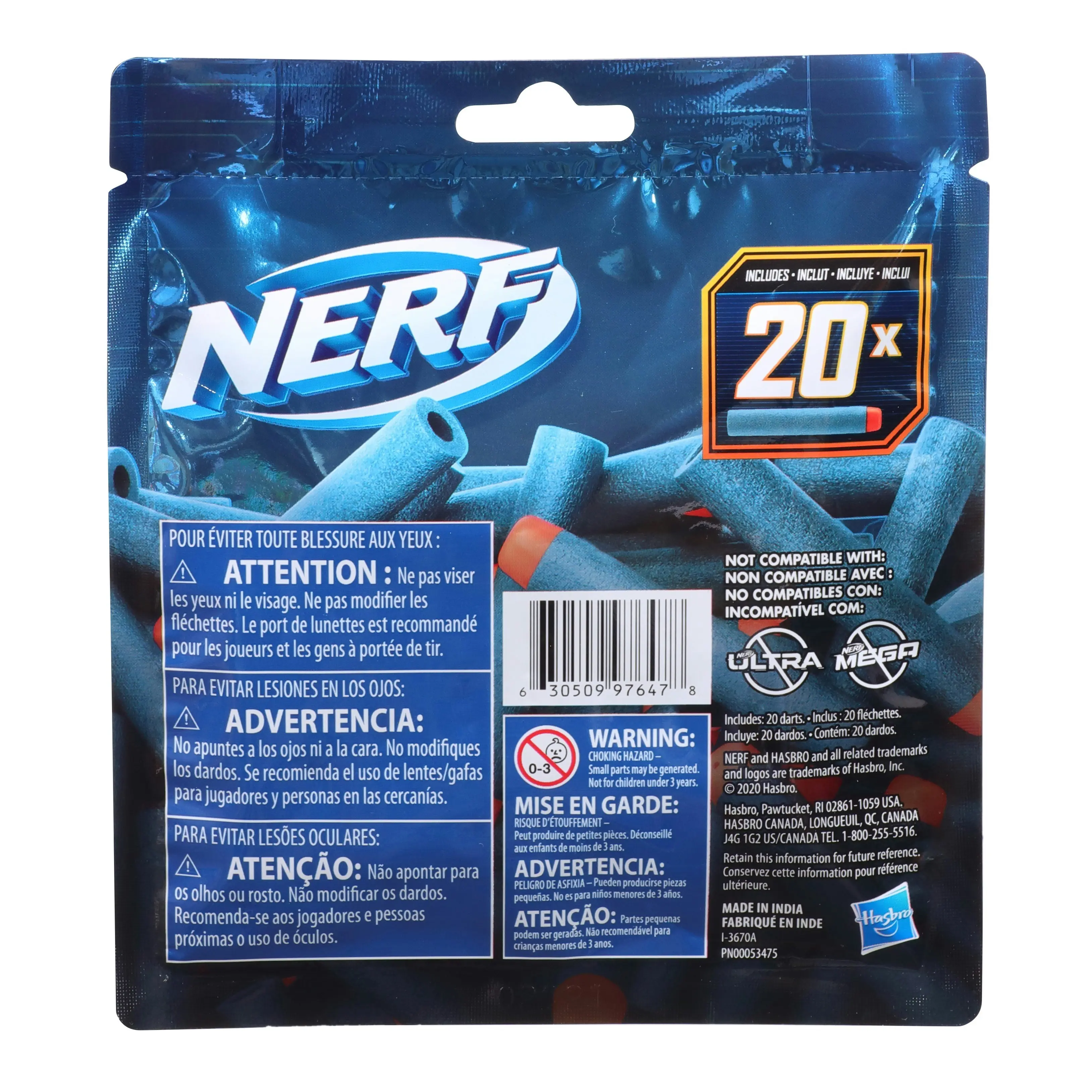 Nerf Elite 2.0 20-Dart Refill Pack