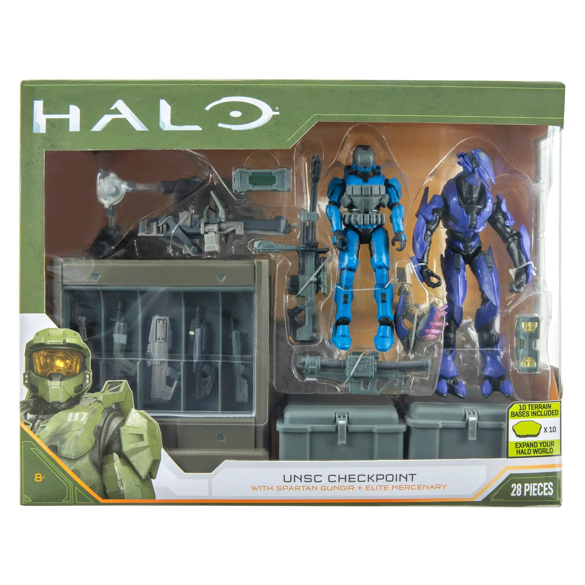 HALO Mission Pack 4 " Figures And Accessories