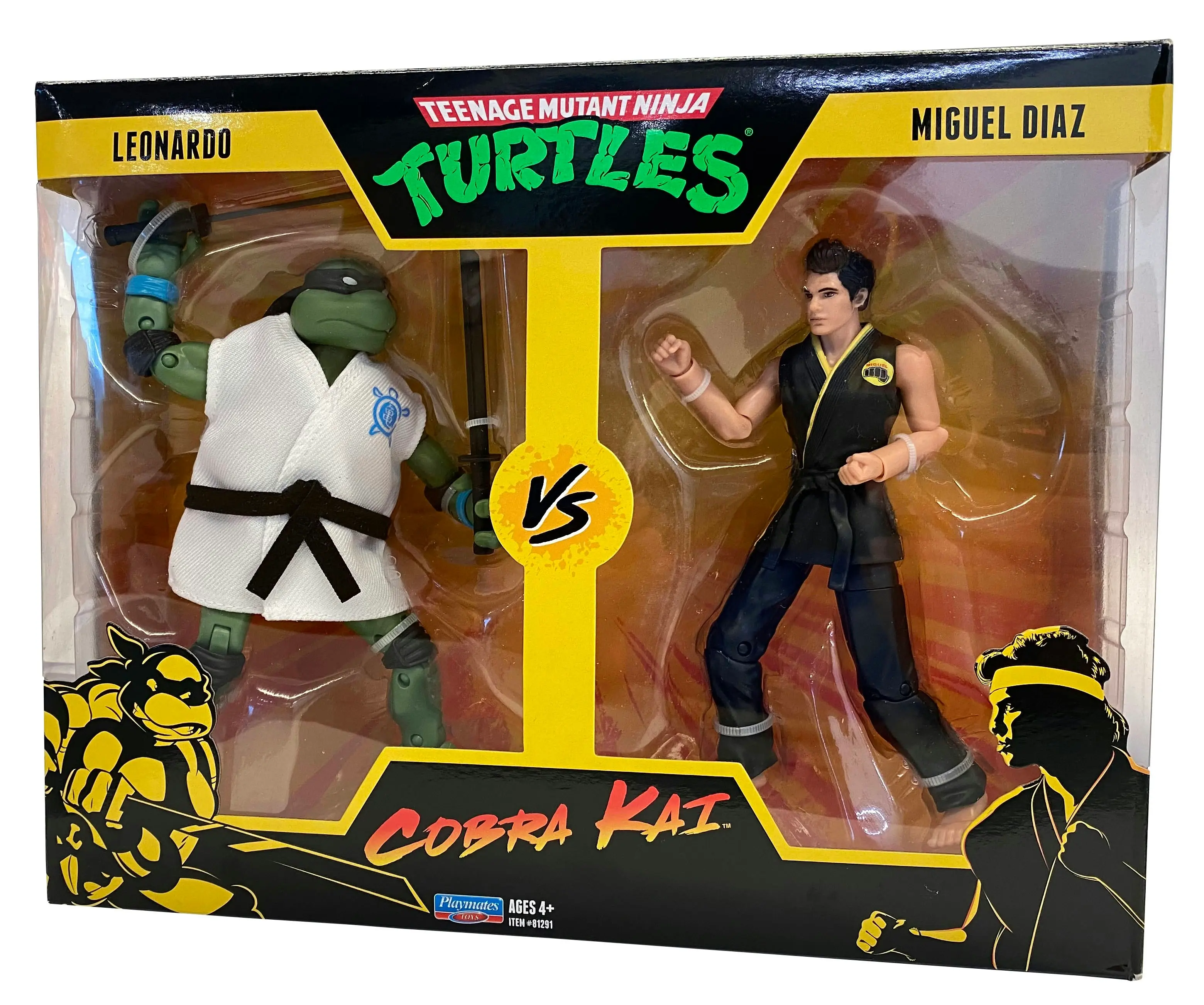 TMNT VS Cobra Kai 2-Pack 6" Figure Leo Vs Miguel Diaz