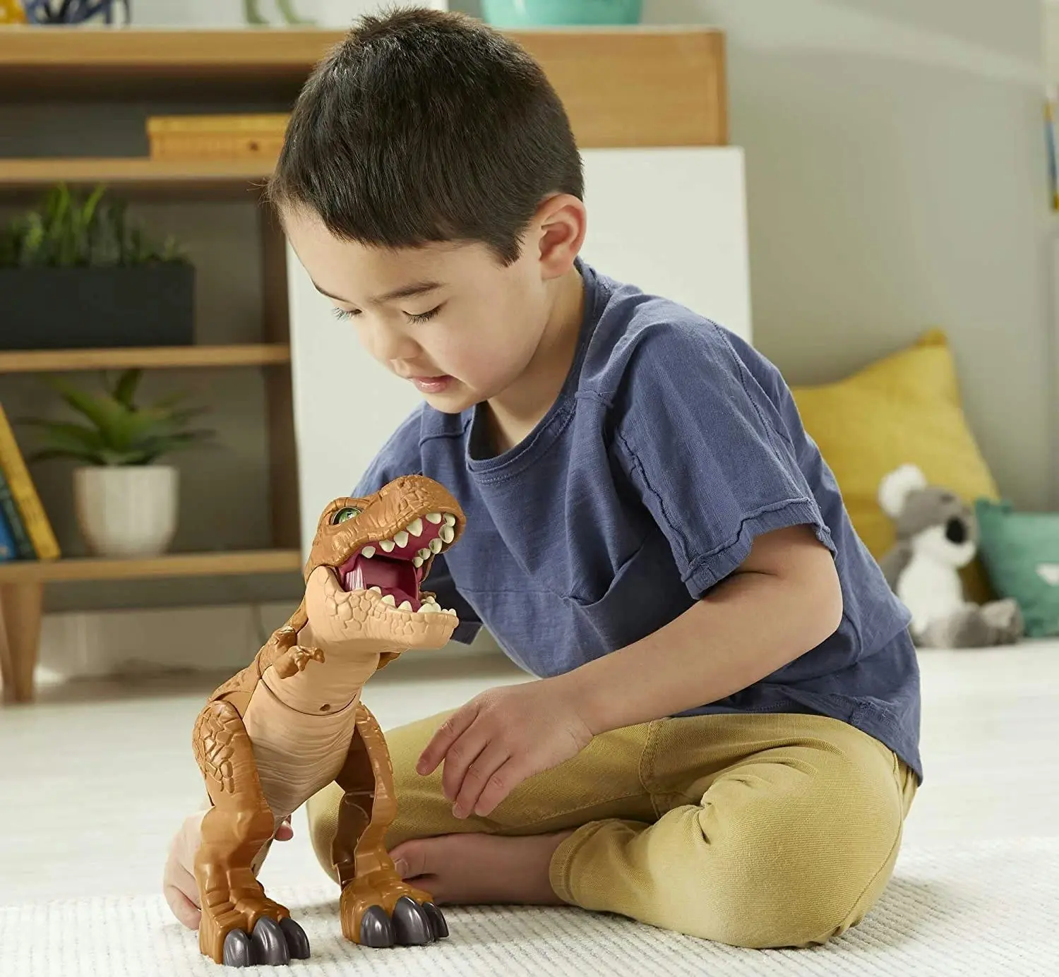 Imaginext Jurassic World Thrashin' Action T.Rex