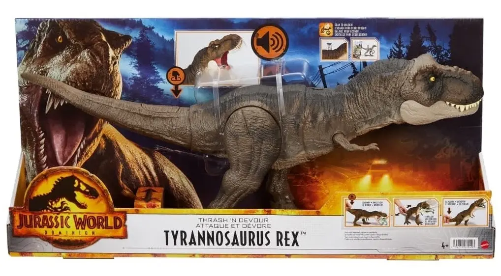 Jurassic World Thrash 'N Devour Tyrannosaurus Rex