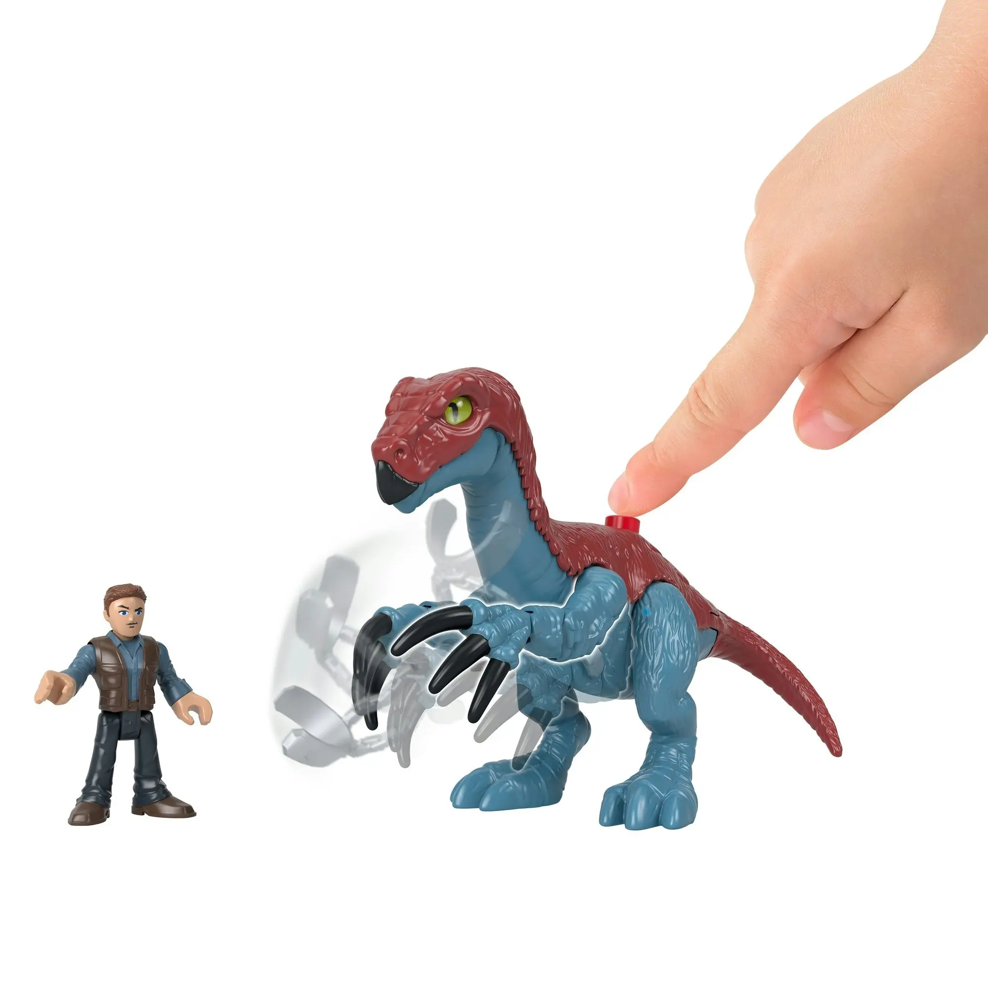 Imaginext Jurassic World Therizinosaurus & Owen