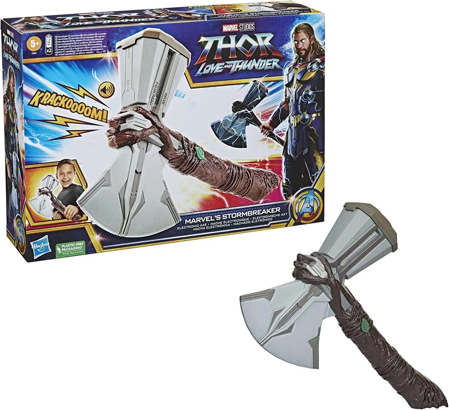 Thor: Love and Thunder Stormbreaker Electronic Axe Thor Roleplay