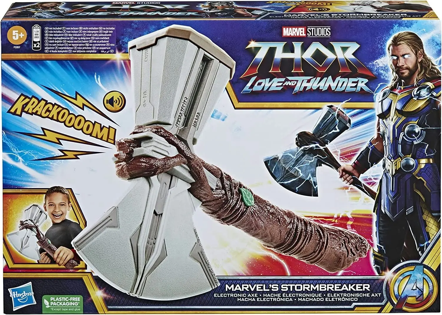 Thor: Love and Thunder Stormbreaker Electronic Axe Thor Roleplay