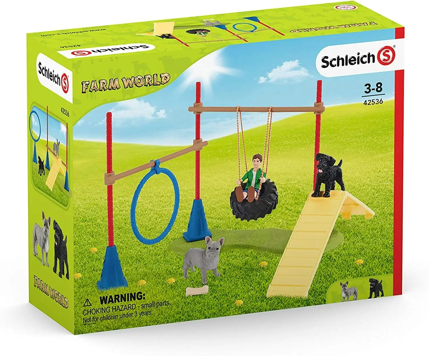 Schleich Puppy Agility Training