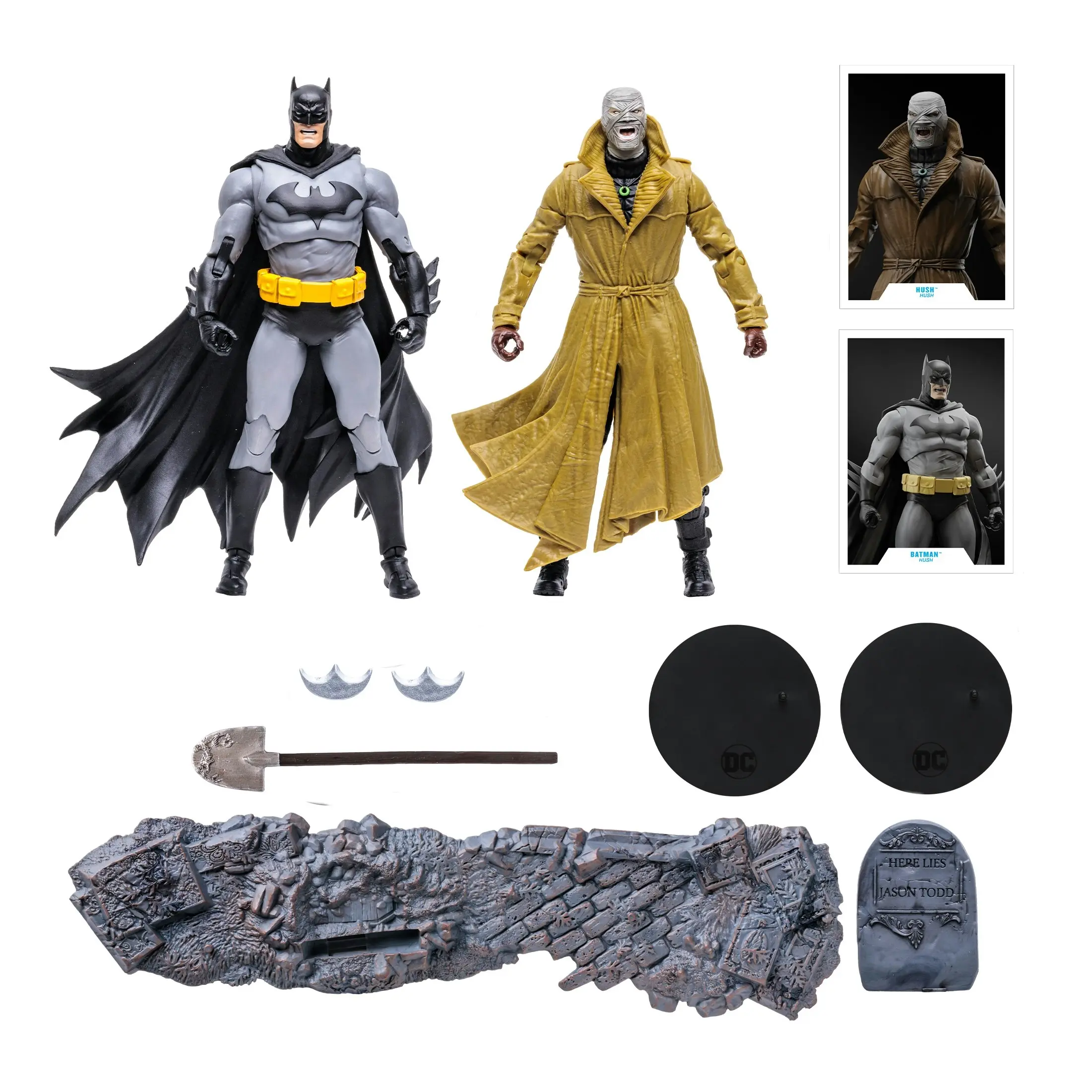 McFarlane DC Collector Multipack - Batman vs Hush