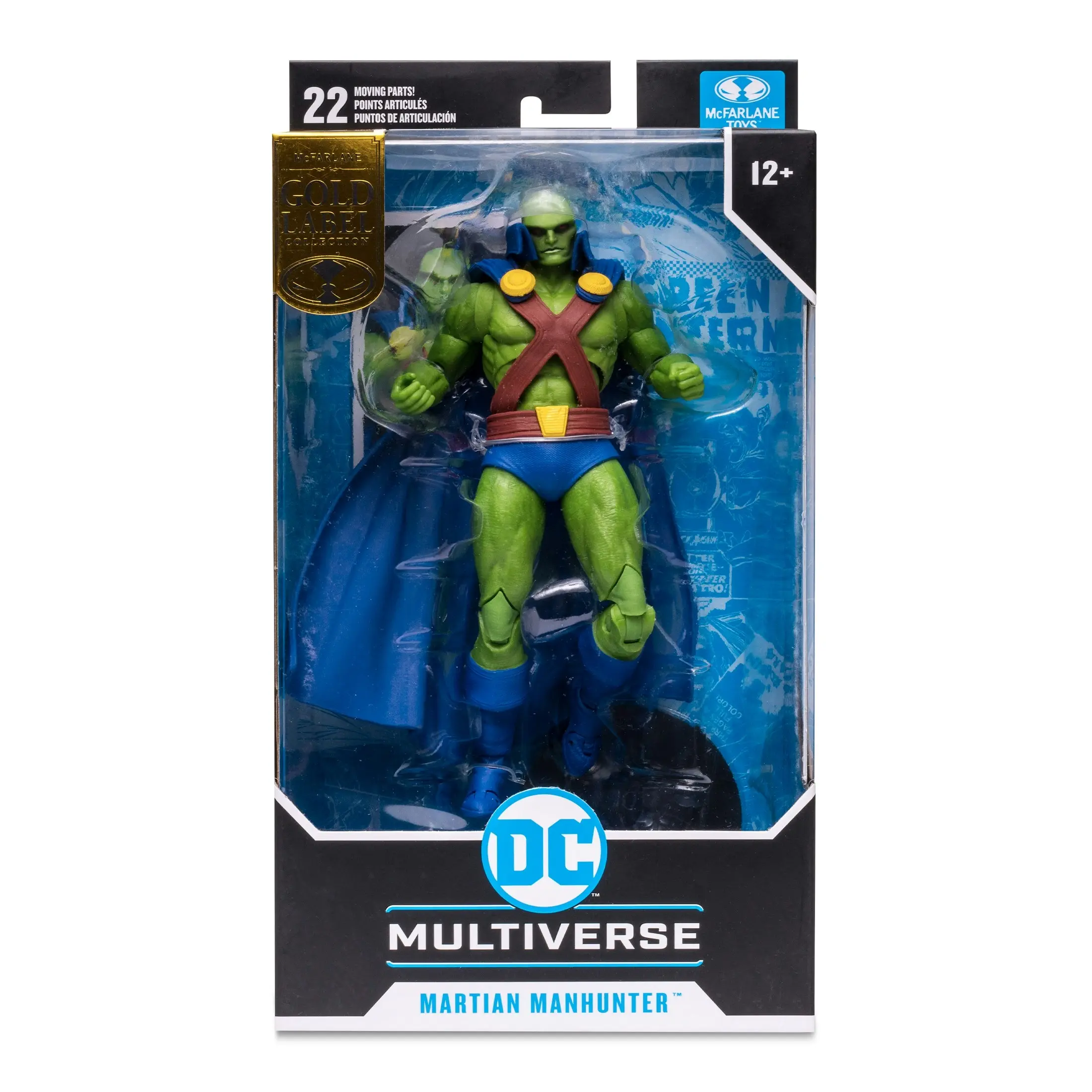 McFarlane DC Multiverse 7inch - Martian Manhunter (Gold Label)