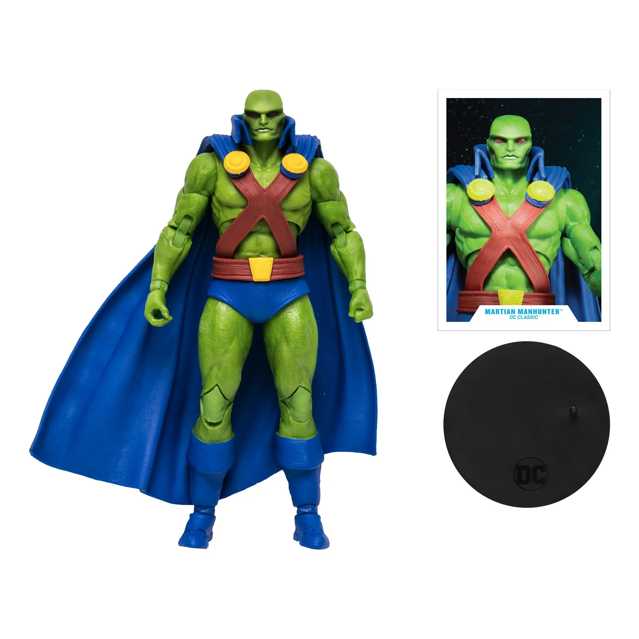 McFarlane DC Multiverse 7inch - Martian Manhunter (Gold Label)