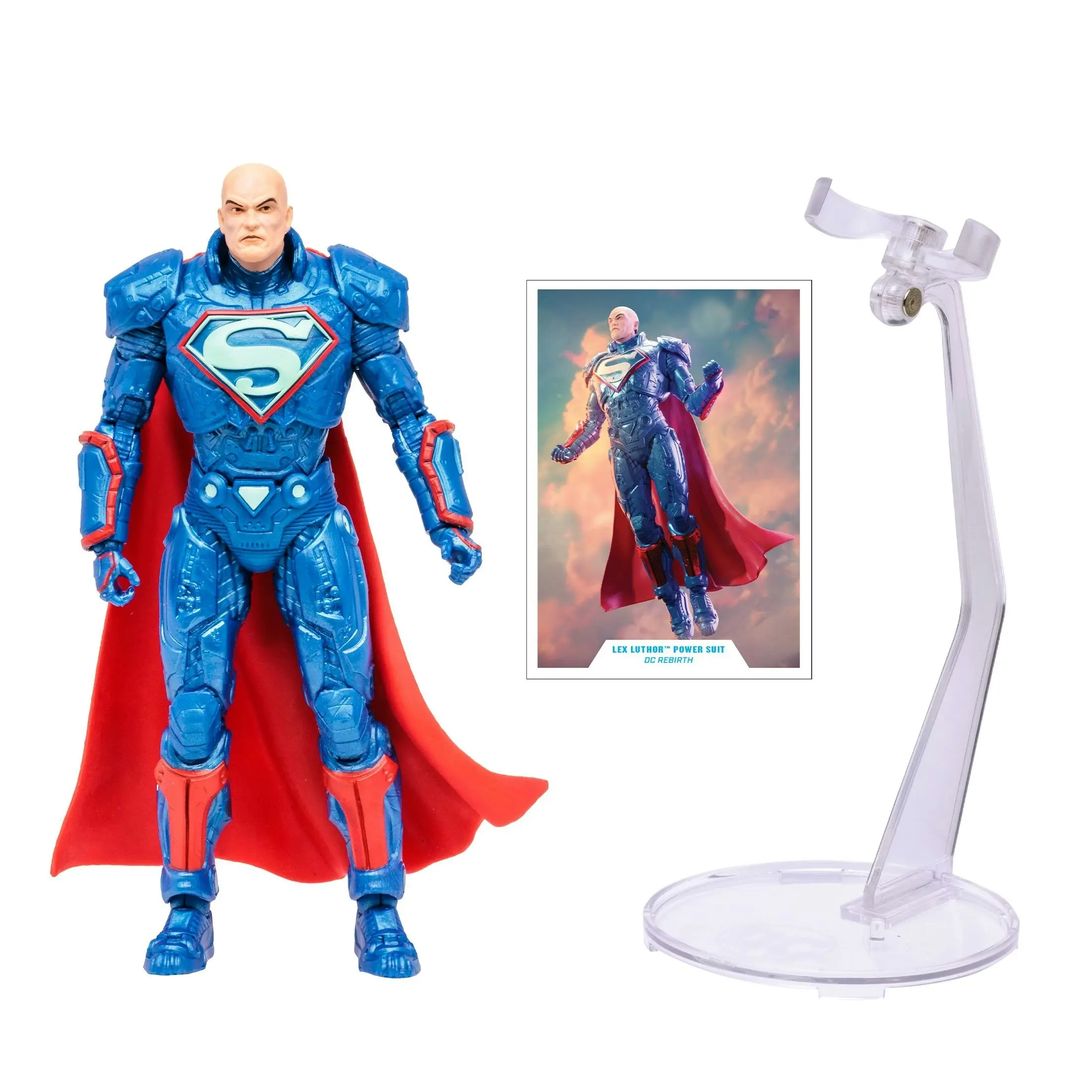 Dc Multiverse 7In Lex Luther In Power Suit (Gold Label SDCC)