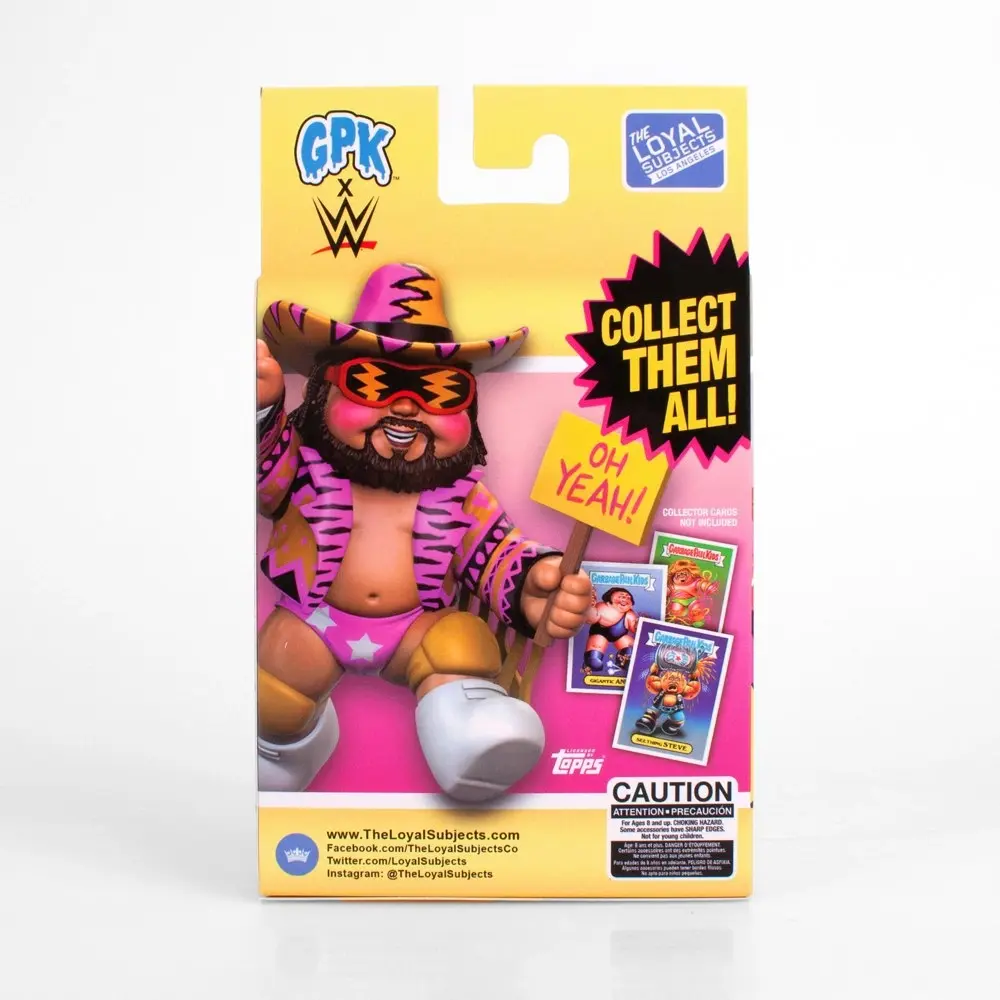 Garbage Pail Kids X WWE - Savage Randy Figure