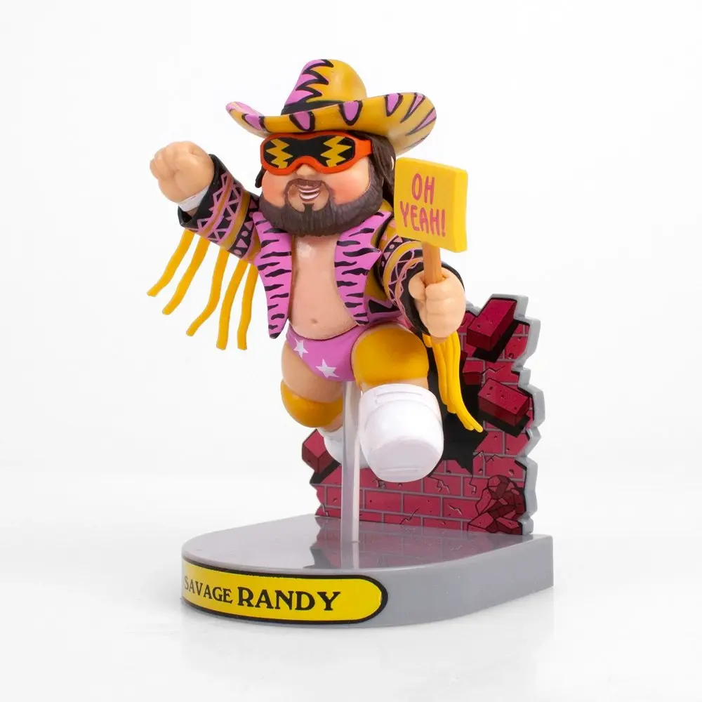 Garbage Pail Kids X WWE - Savage Randy Figure