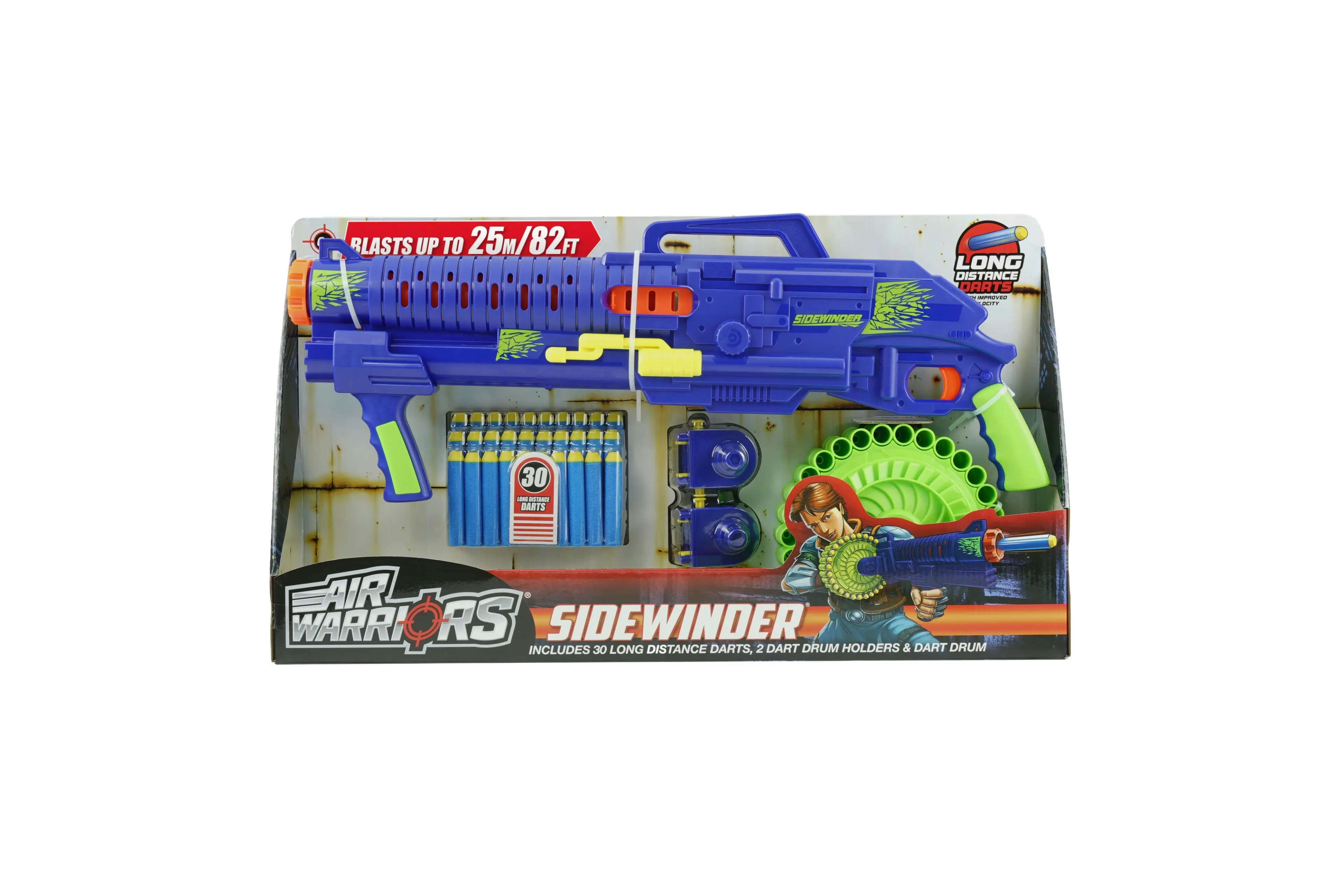 Air Warriors Sidewinder With 30 Ld Darts