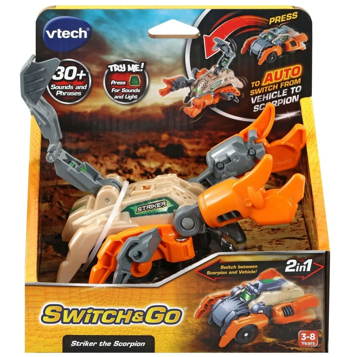 VTech Switch & Go 1-Click Striker the Scorpion