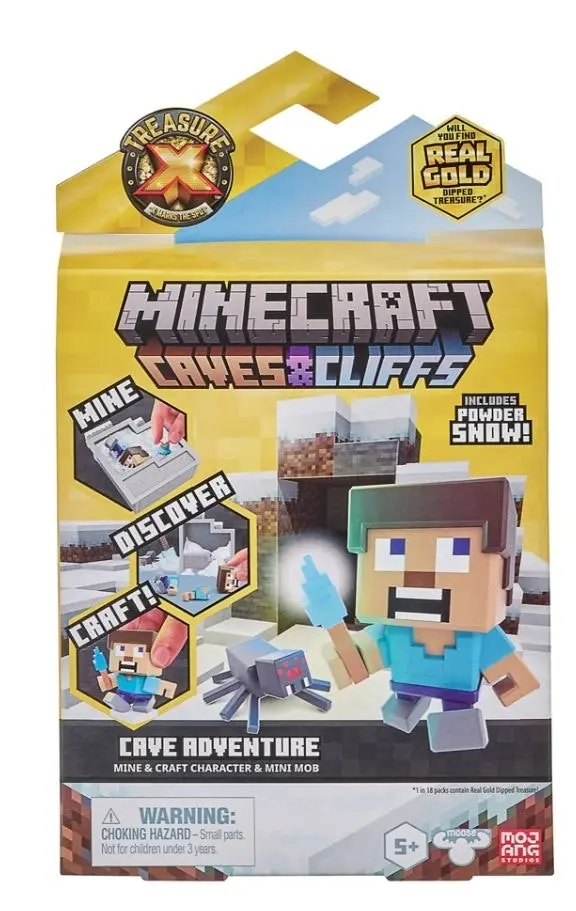 Treasure X Minecraft Caves & Cliffs Cave Adventure Pack