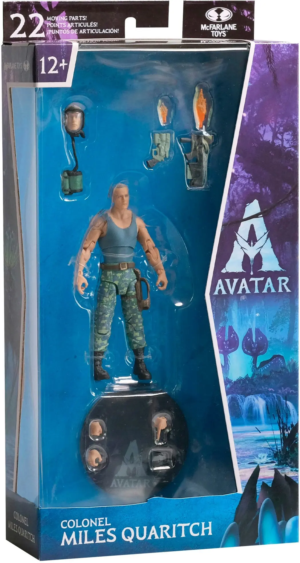 Avatar 7" Miles Quaritch Figure 16303