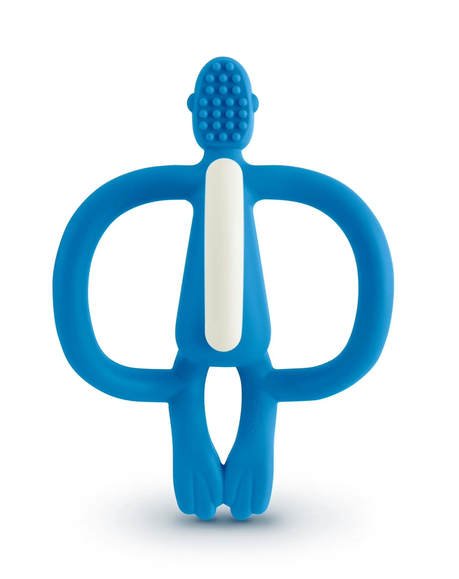 Matchstick Monkey Teething Toy and Gel Applicator Blue